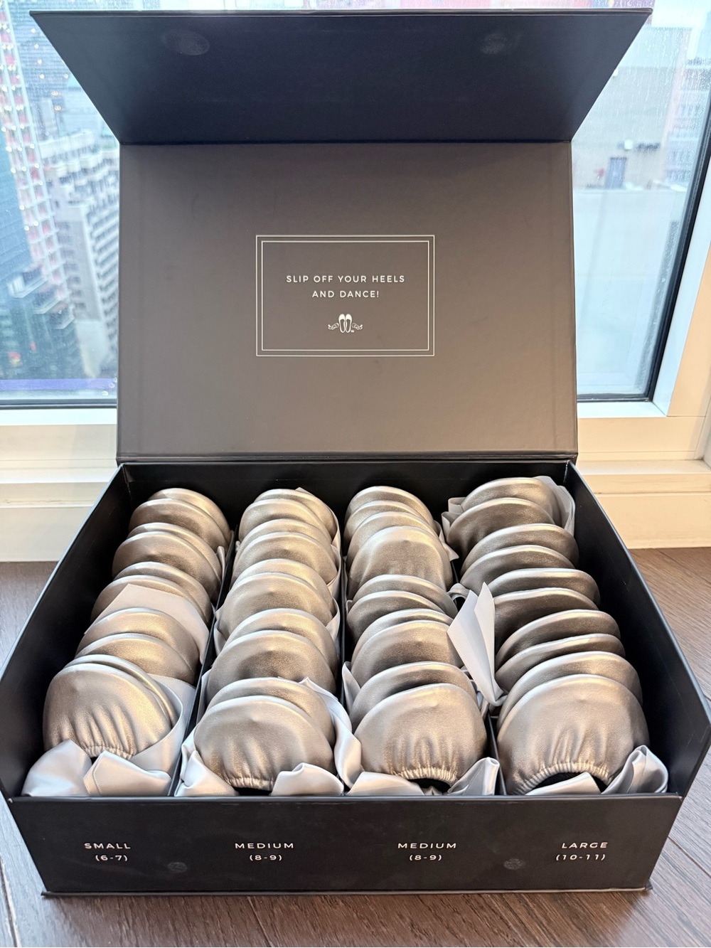 Rescue Flats Set in Silver - ballet flats for wedding guests